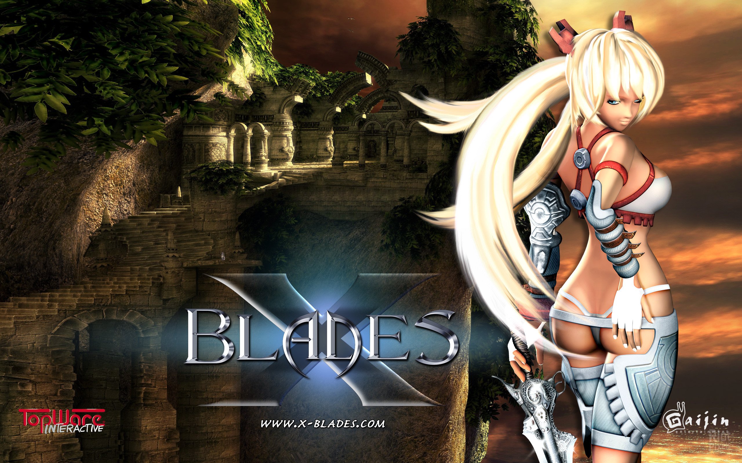 [22]-X-Blades HD Gold + Bonus Content Download-HohohoGames