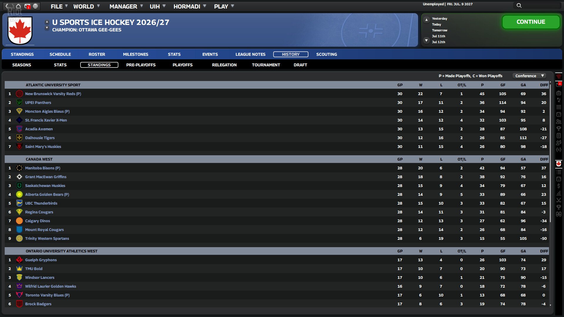 [10]-Franchise Hockey Manager 11 – v11.1 Build 17 Download-HohohoGames