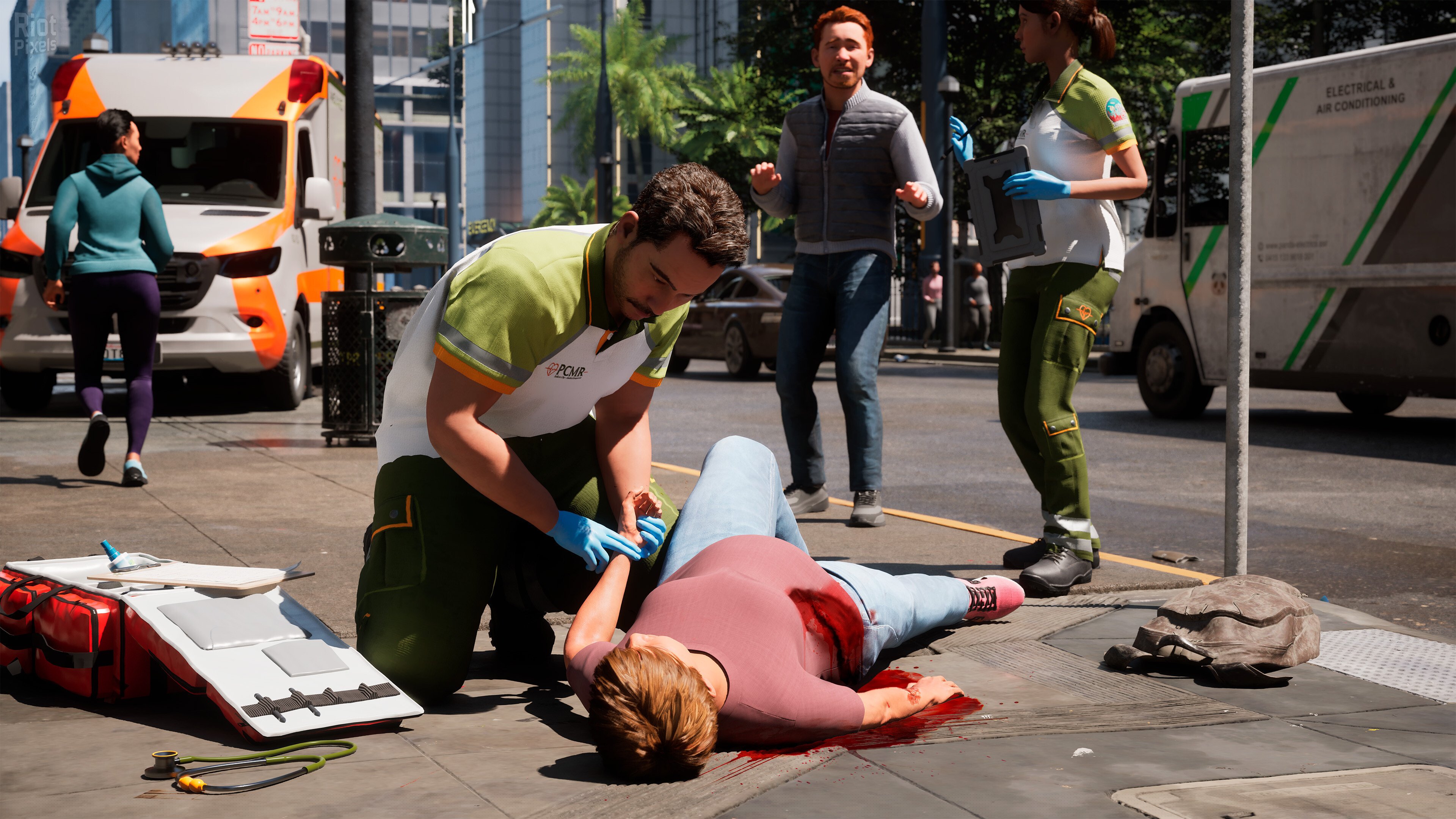 [7]-Ambulance Life: A Paramedic Simulator – Supporter Edition, v1.4.0 + 4 DLCs Download-HohohoGames