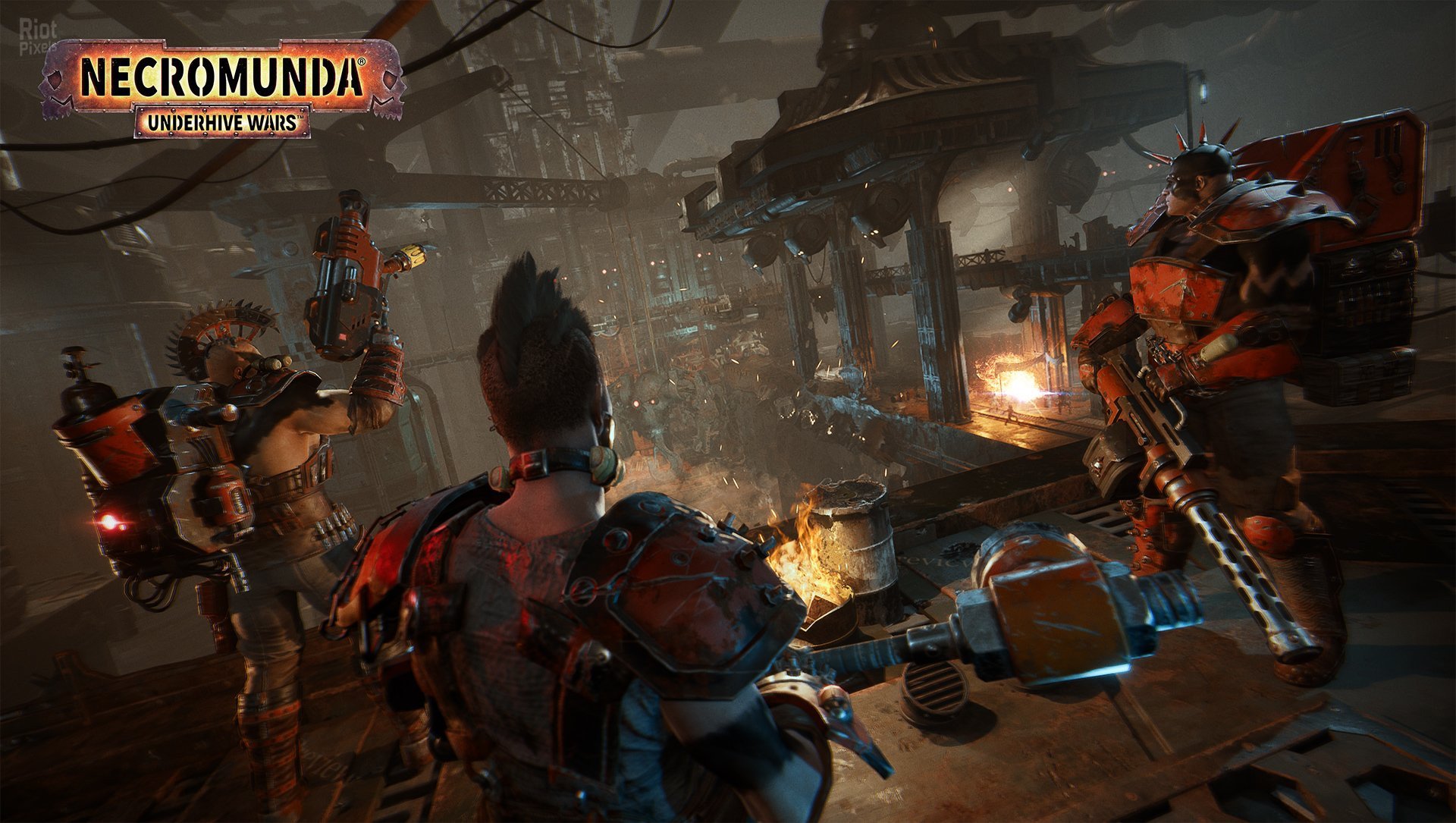 [5]-Necromunda: Underhive Wars – v1.4.4.2 Build 884 + 2 DLCs + Windows 7 Fix Download