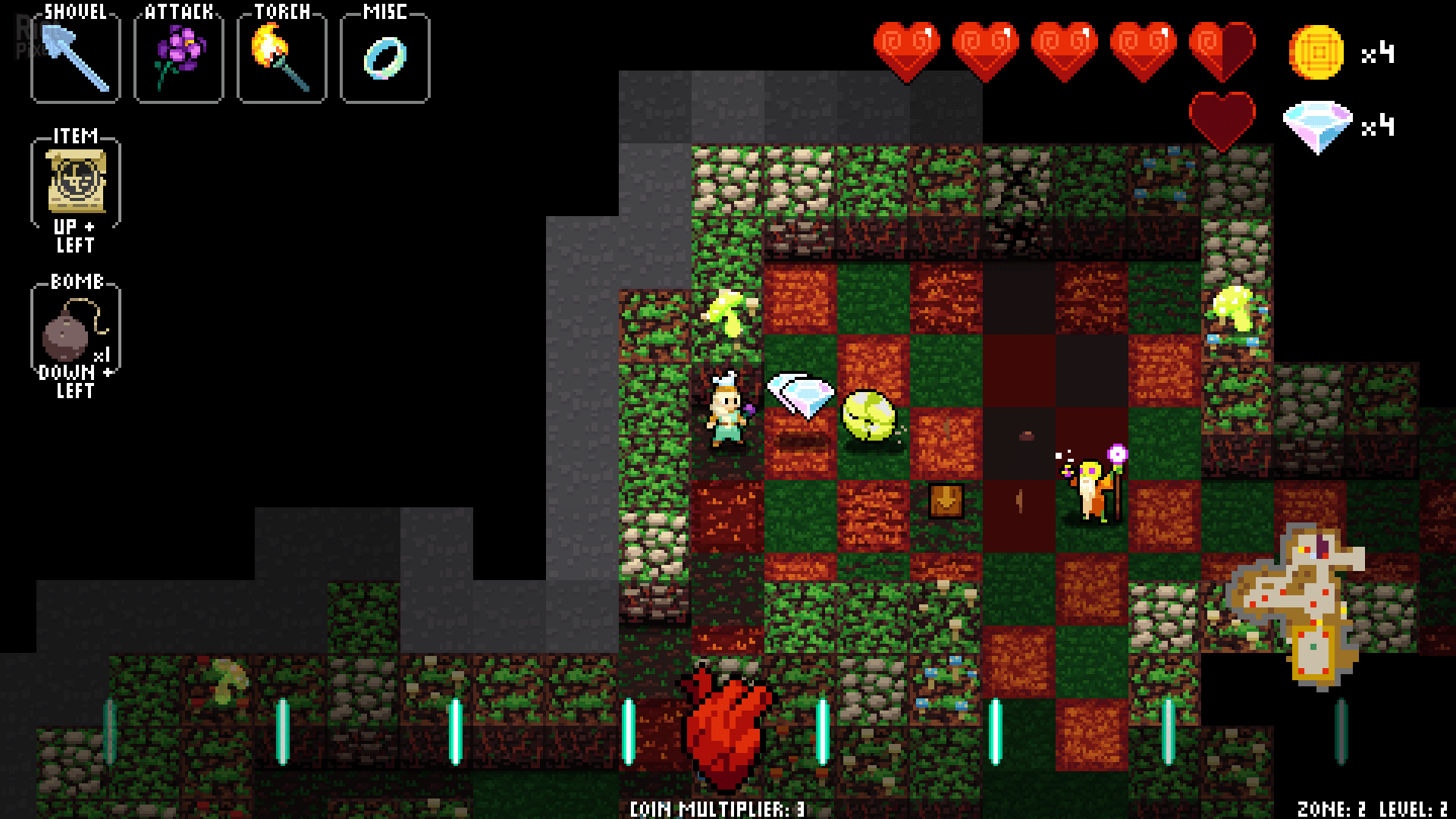 [9]-Crypt of the NecroDancer: ULTIMATE PACK – v4.1.0-b5142 + 3 DLCs + Bonus Content Download