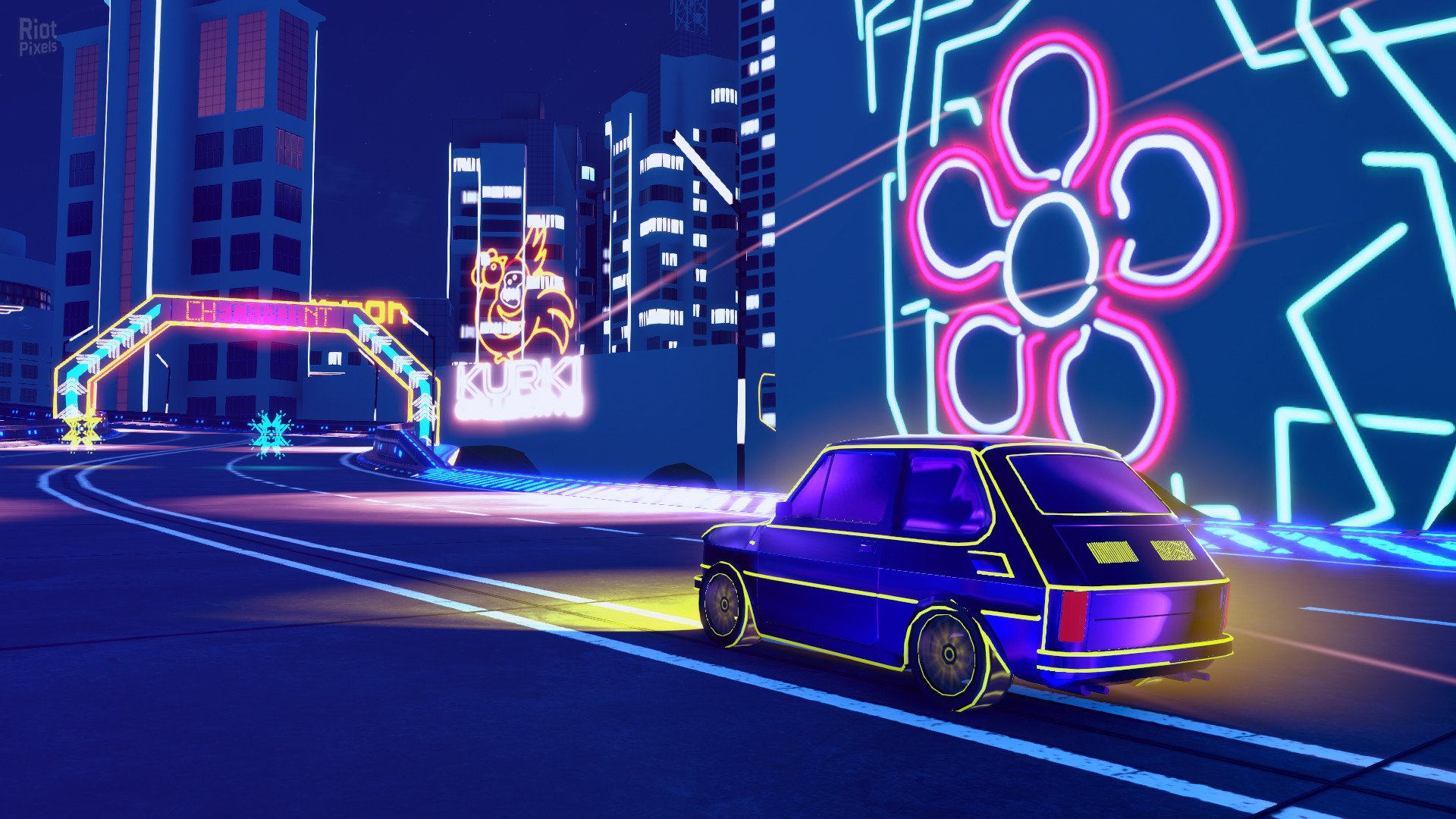 [4]-Electro Ride: The Neon Racing – Build 7588063 (Halloween Update) Download