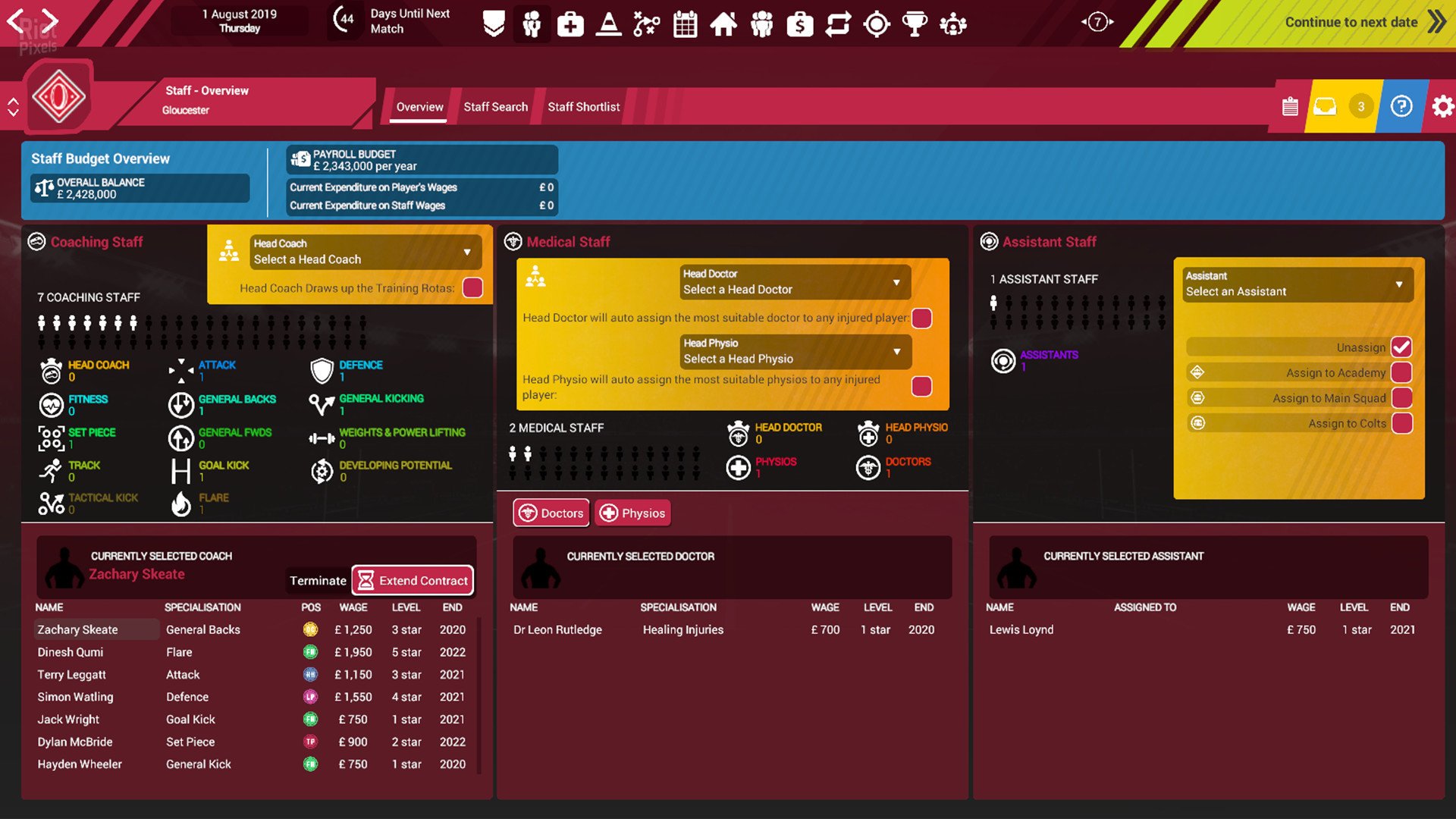 [4]-Rugby Union Team Manager 3 – 2021/22 Season Update + DLC Download