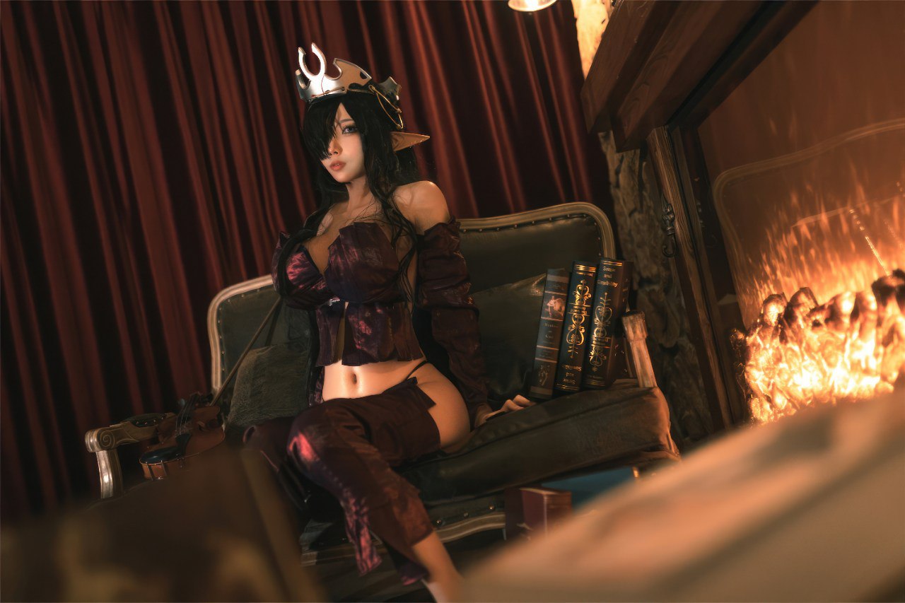 图片[14]-作品:杏仁曲奇 - 黑兽 精灵女王 作者:#杏仁曲奇 标签:#cosplay #-赤赤哗热瓜黑料中心