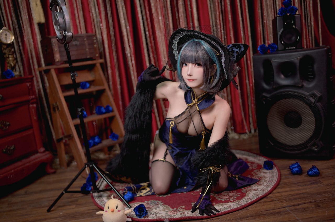 图片[8]-作品:卜呦 - 柴郡音乐绚烂 作者:#卜呦 标签:#cosplay #写真 #套-赤赤哗热瓜黑料中心
