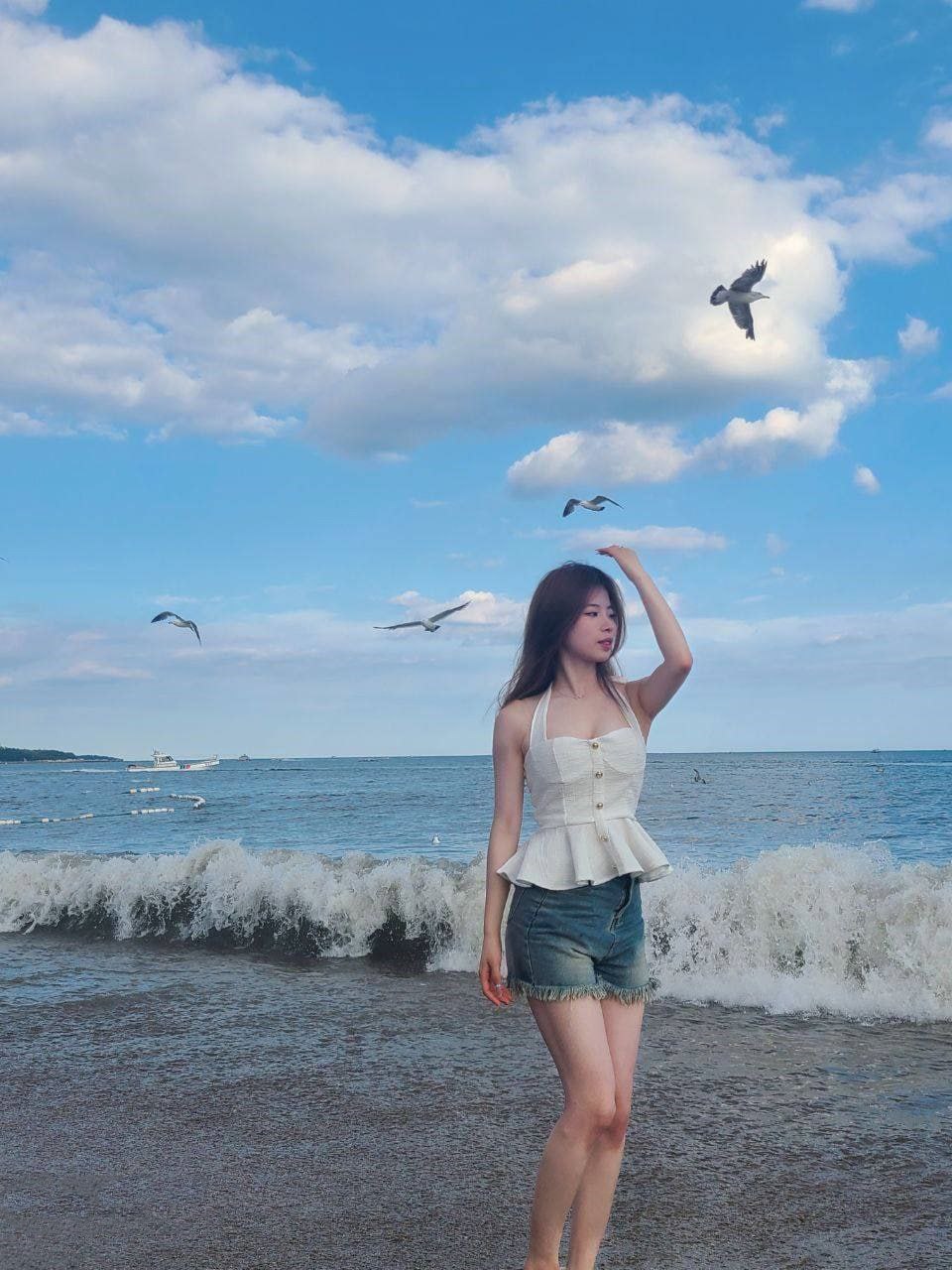 图片[7]-#黑丝 #白虎 #口交 反差婊白虎美女被渣男曝光做爱视频，穿兔子装和黑丝被狠狠爆-赤赤哗热瓜黑料中心