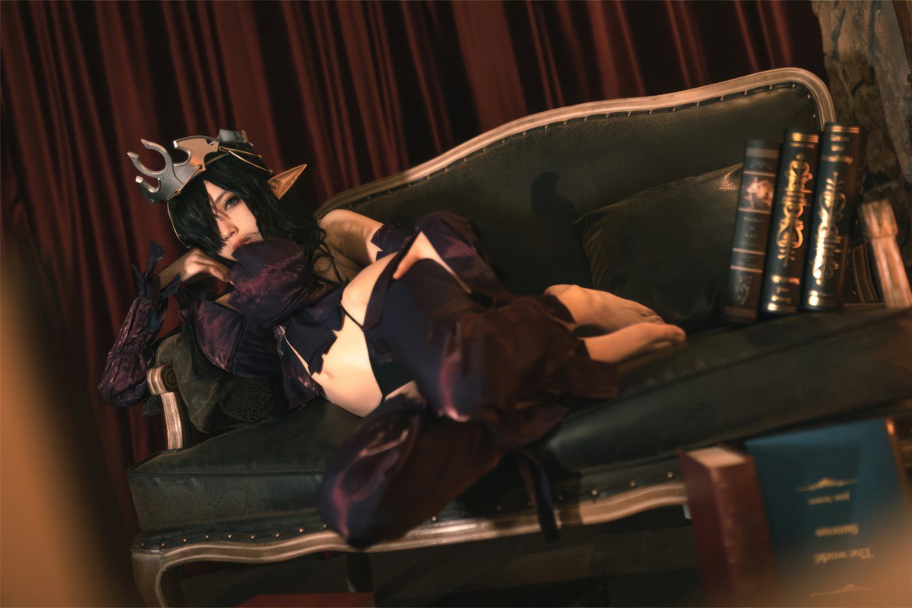图片[12]-作品:杏仁曲奇 - 黑兽 精灵女王 作者:#杏仁曲奇 标签:#cosplay #-赤赤哗热瓜黑料中心